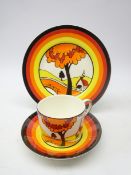 Wedgwood Clarice Cliff trio from the 'Genius Collection' (3)