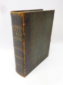 Victorian Bible with Commentaries of Scott and Henry containing coloured plates, pub.