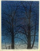 Derek Williamson (British 20th century): 'Horse Chestnut Trees',