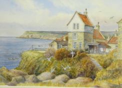 Sam Burden (British 20th century): Runswick Bay and Near Goathland,