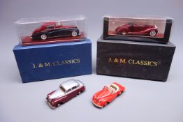 Two J&M Classics die-cast models - Daimler Conquest Saloon Mk.II No.