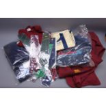 Quantity of bus company corporate clothing, mainly Yorkshire based, including ties, jumpers,