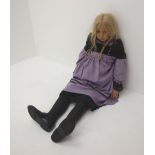 Sigikid 'Liliana' life-size vinyl doll, limited edition No.1/50, model no.