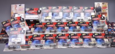 Johnny Lightning - thirty-one James Bond die-cast models from various films,