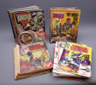 Eagle Comic No.1 27 March 1982 to 19 March 1983 including free gifts etc, Tornado Comic No.1 to No.