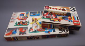 Lego - Set 050 Basic Building Set in cardboard 1964.
