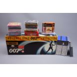 James Bond - boxed set of seventeen VHS video tapes Dr.