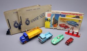 Dinky - Leyland Comet Lorry with Stake Body No.417, Connaught Racing Car No.236 and No.