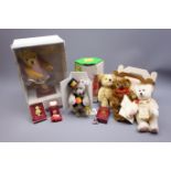 Steiff limited edition Teddy Bear Ticket Seller in the 1991 Circus Collection No.