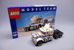 Lego Model Team 5580 Highways Rig tractor unit,