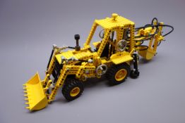 Lego - Set 8862 Backhoe Technic (from Construction) 1989.