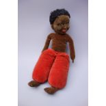 Norah Wellings style black doll,