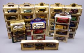 Thirty-seven die-cast models by Lledo, Days Gone etc including promotional and advertising etc,