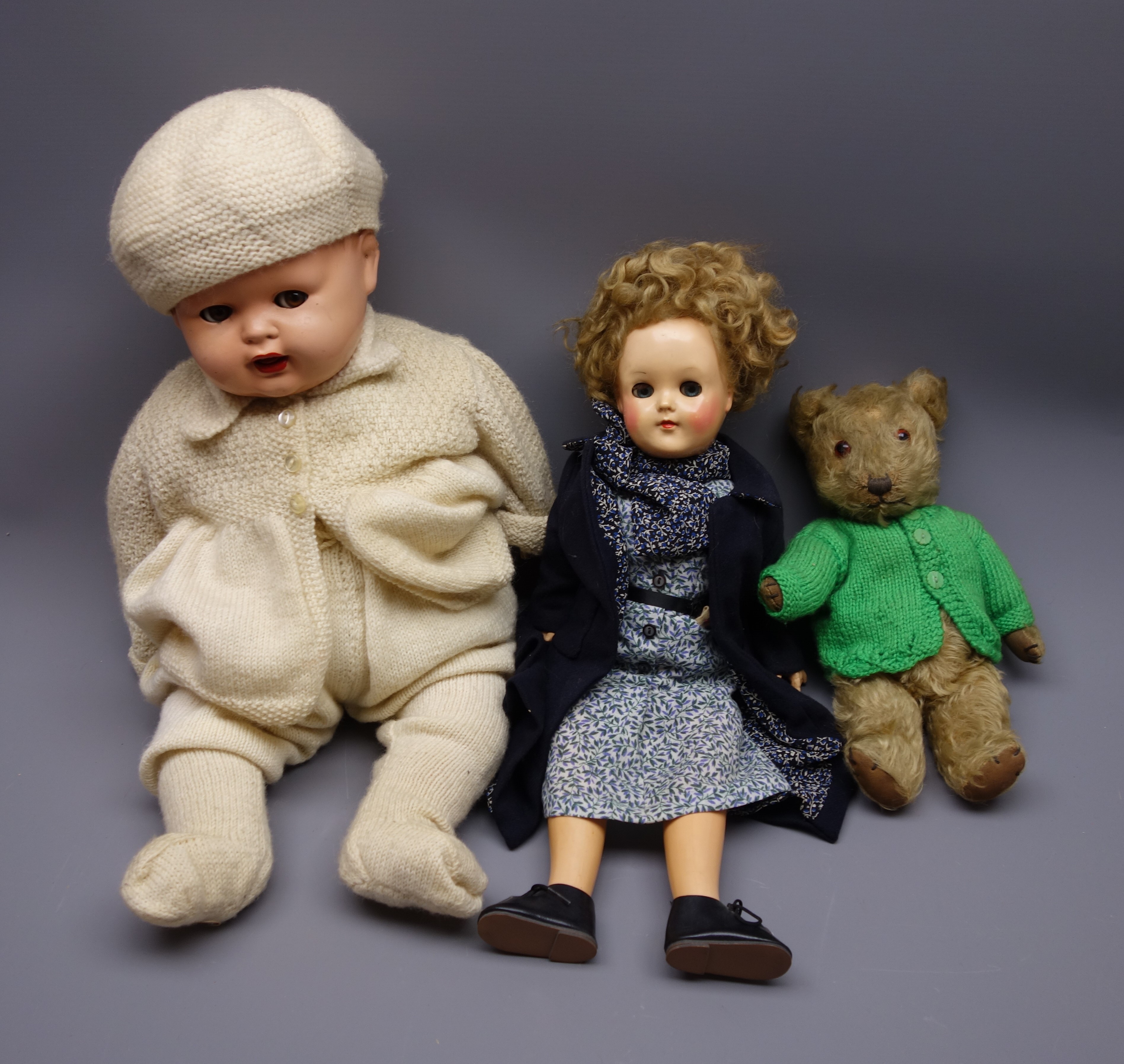 Seyfarth and Reinhardt composition baby doll with moulded hair,