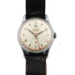 Roamer Calendar antimagnetic gentleman's wristwatch manual wind,