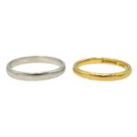 22ct gold wedding band,