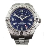 Breitling 1884 Colt chronometre stainless steel mid-size stainless steel wristwatch A74350 serial