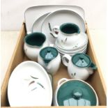 Collection of Denby Green Wheat dinner and tea ware Condition Report <a