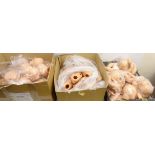 Large quantity of Ninee Artesanals D 'Onil baby doll kits & parts incl.