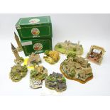 Ten Lilliput Lane Limited Edition buildings, incl 'Big Ben', 'Short Back and Sides',