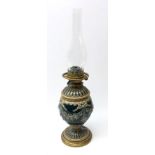 Victorian style oil lamp,