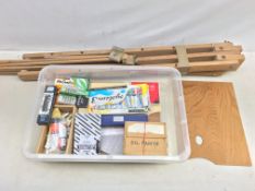 Three Artist's palette boards, various oil,