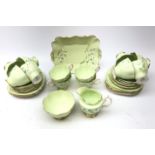 Royal Albert 'Laurentian' Snowdrop pattern tea set for twelve Condition Report