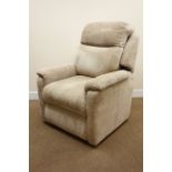 Cambridge electric rise and recliner armchair,