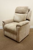 Cambridge electric rise and recliner armchair,