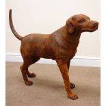 Cast iron Labrador figure, L91cm Condition Report <a href='//www.davidduggleby.