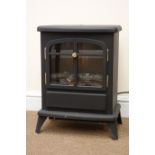 Focalpoint 1800-2000W electric 'stove' fire, W39cm, H54cm,