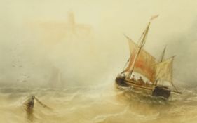 Henry Barlow Carter (British 1804-1868): 'Shipping in the Mist',