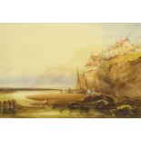 Henry Barlow Carter (British 1804-1868): Robin Hoods Bay, watercolour signed and dated 1835,