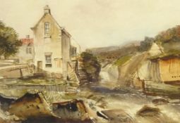 Henry Barlow Carter (British 1804-1868): 'Scalby Mill Scarborough',