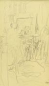 Edouard Vuillard (French 1868-1940): 'Personnage dans un Interieur',