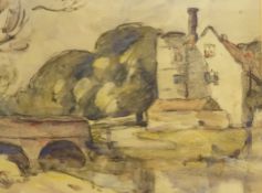 William (Fred) Frederick Mayor (Staithes Group 1866-1916): 'The Old Mill',