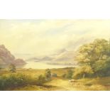 Henry Burdon Richardson (British c1811-1874): 'Ullswater', watercolour unsigned,