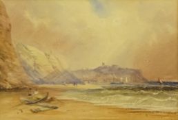 Henry Barlow Carter (British 1804-1868): Scarborough South Bay from Cornelian,