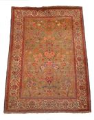 Persian multicoloured Tree of Life rug,