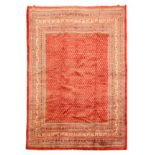 Araak red ground rug,