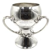 Arts and Crafts silver trophy,