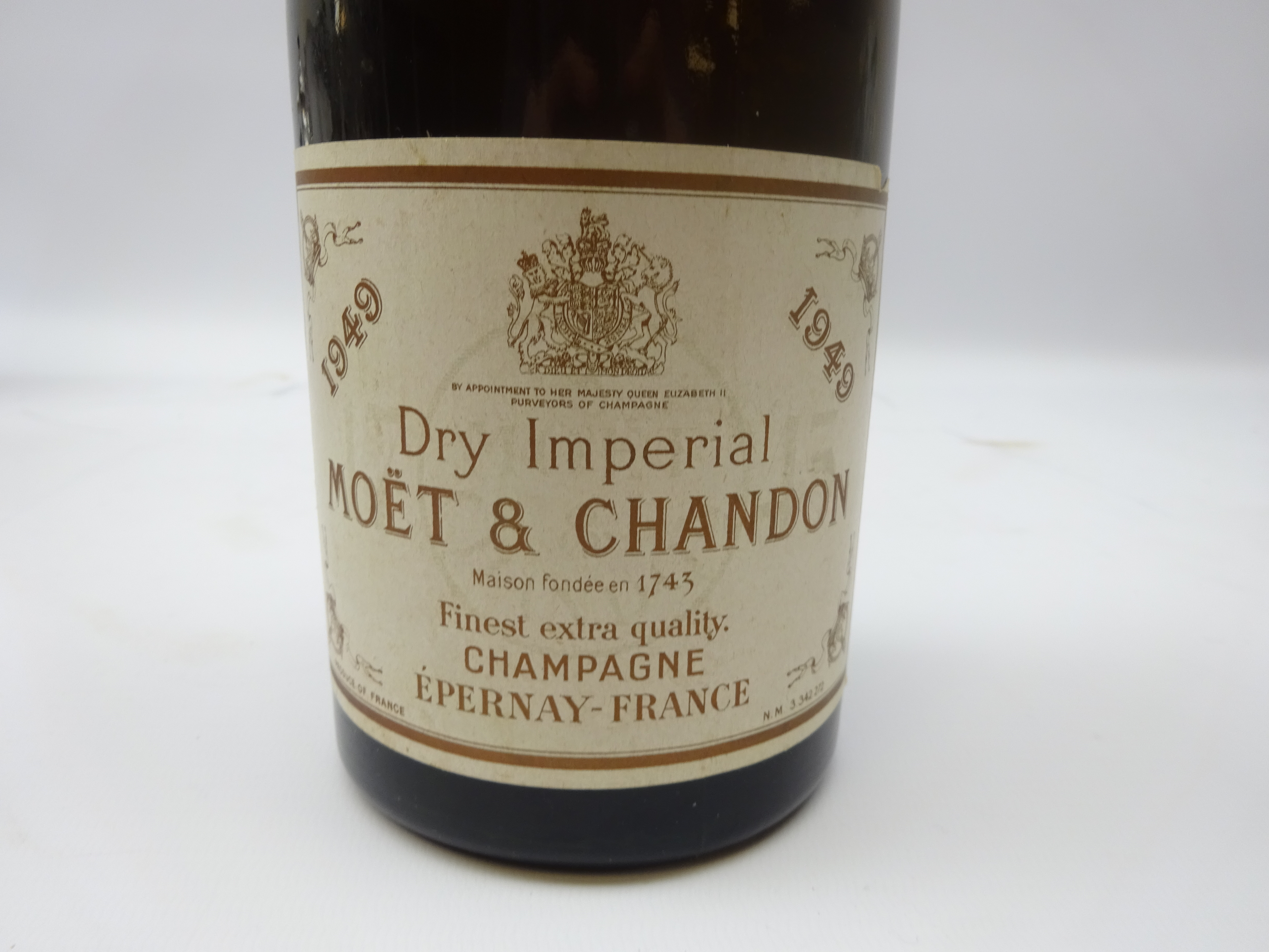 Moet & Chandon Dry Imperial Champagne, 1949, no proof or contents noted, - Image 2 of 4