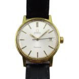 Omega Geneve gentleman's gold-plated automatic wristwatch no.