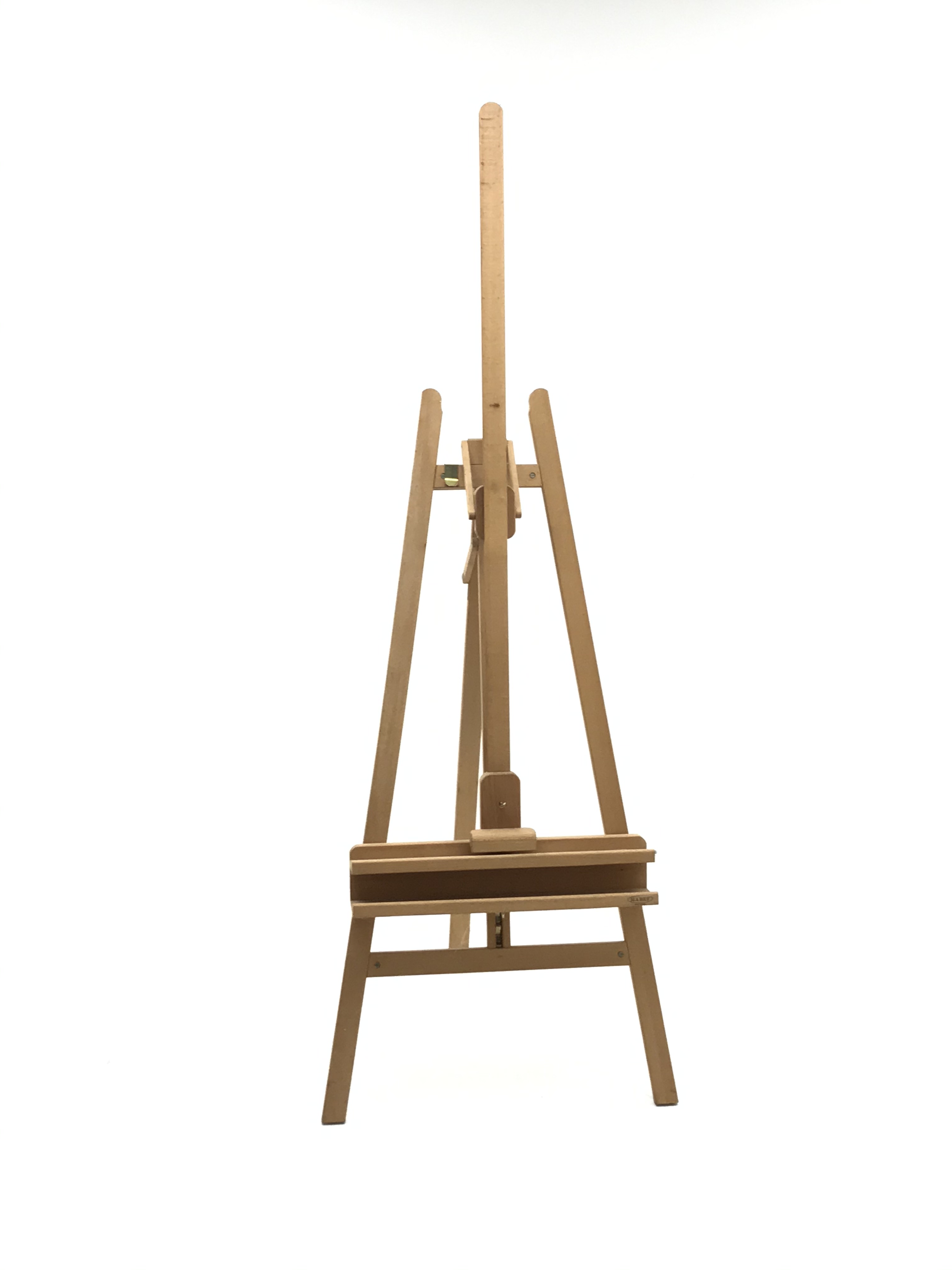 Beech artists easel, H184cm Condition Report <a href='//www.davidduggleby. - Image 2 of 3
