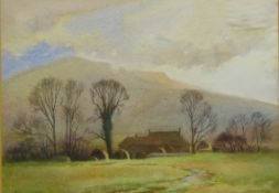 Alec Wright (British 1900-1981): Rural House,