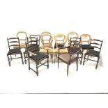 Fourteen mixed Victorian and later chairs (14) Condition Report <a href='//www.