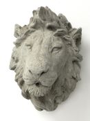 Composite Lion wall mask fountain head, H31cm Condition Report <a href='//www.