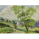 Angus Rands (British 1922-1985): 'Bolton Castle Wensleydale',