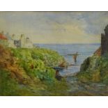 J A Henderson Tarbet (Scottish ?-1938): 'Staxigoe Nr.