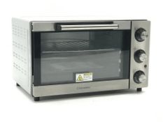 Cookworks KWS1525R-F2U table top oven, W47cm, H29cm,